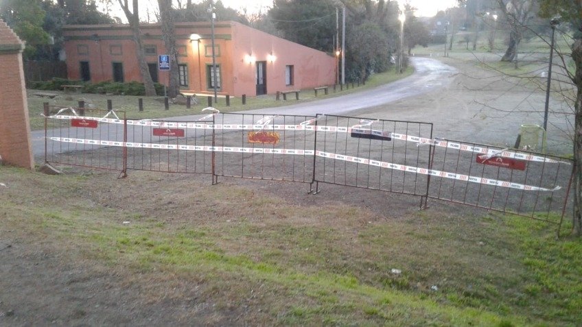 Suspendieron una fiesta, casi 100 infraccionados y una ciudad vallada